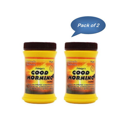 Fidalgo Good Morning Churna 75 Gm (Pack Of 2)