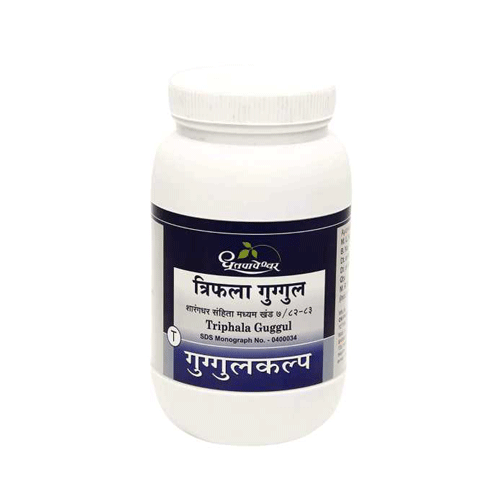 Dhootapapeshwar Triphala Guggulu 1000 Tablets