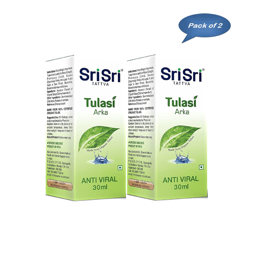 Sri Sri Tattva Tulasi Arka 30 Ml (Pack Of 2)