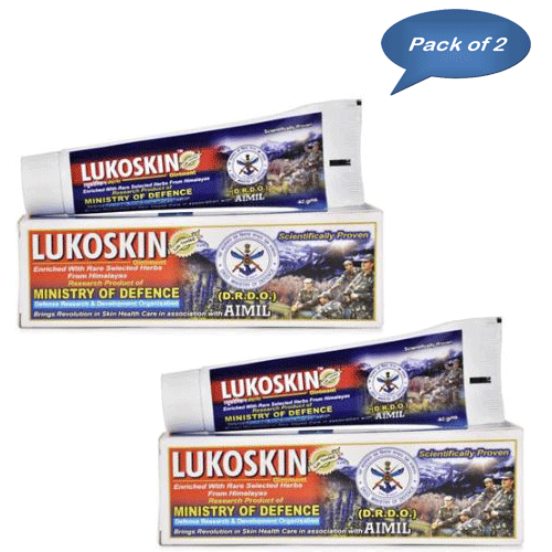 Aimil Lukoskin ointment 40 gm (Pack of 2)