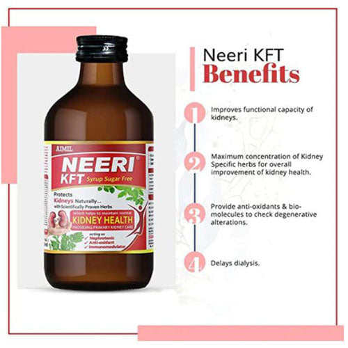 Aimil Neeri Kft Sugar Free Syrup 200 Ml (Pack of 2)