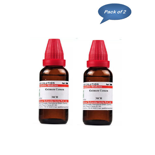 Dr. Willmar Schwabe India Ocimum Canum 30 Ch 30 Ml (Pack Of 2)