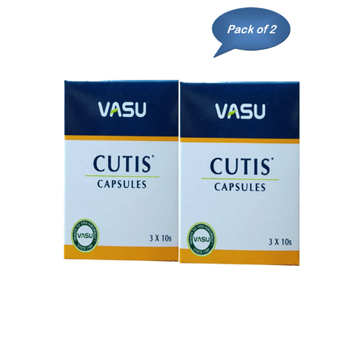 Vasu Cutis 10 Capsules (Pack Of 2)