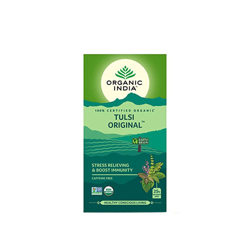 Organic India Tulsi Original Green Tea 25 Bags