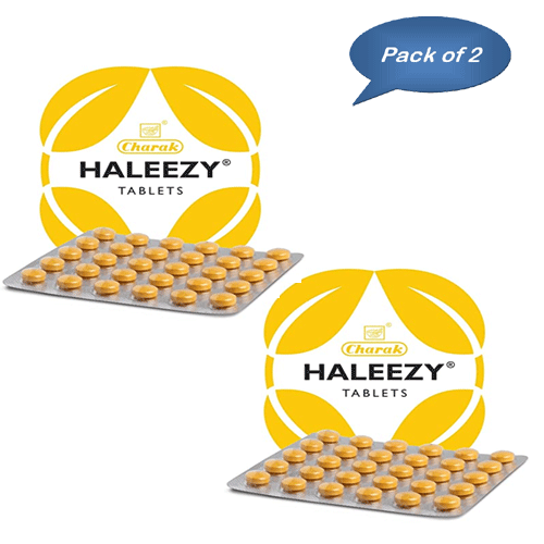 Charak Pharma Haleezy 30 Tablets (Pack of 2)