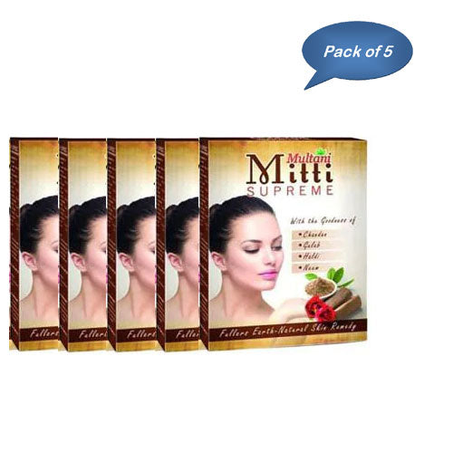 Multani Mitti Supreme 100 Gm (Pack of 5)
