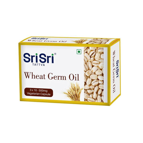 Sri Sri Tattva Wheat Germ Oil 500 Mg 30 Capsules
