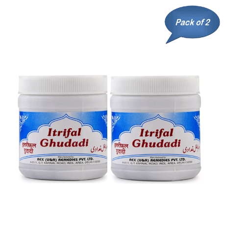 Rex Remedies Itrifal Ghudadi 125 Gm (Pack of 2)