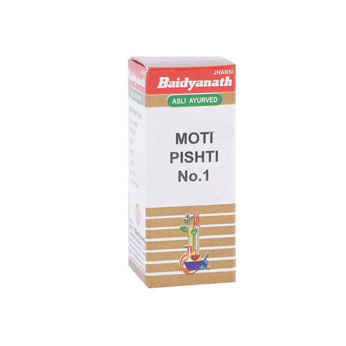 Baidyanath (Jhansi) Moti Pishti No.1 500 Mg