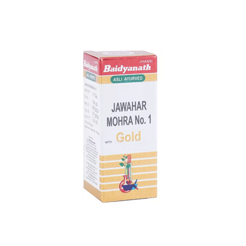 Baidyanath (Jhansi) Jawahar Mohra No.1 10 Tablets