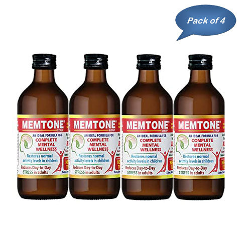 Aimil Memtone Syrup 200 Ml (Pack of 4)