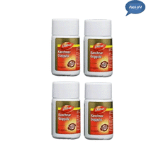 Dabur Kanchnar Guggulu 40 Tablets (Pack Of 4)