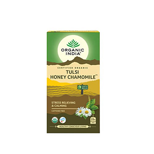 Organic India Tulsi Honey Chamomile 25 Bags