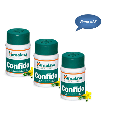 Himalaya Confido 60 Tablets (Pack Of 3)