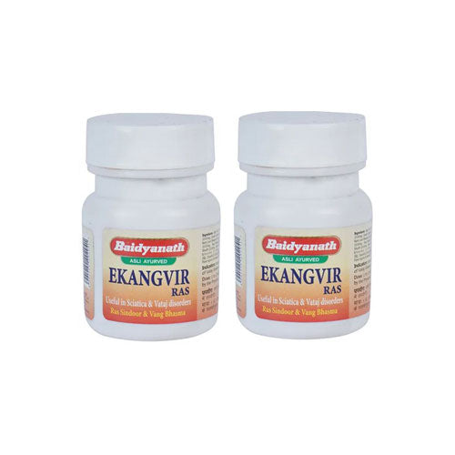 Baidyanath (Jhansi) Ekangvir Ras 20 Tablets (Pack Of 2)