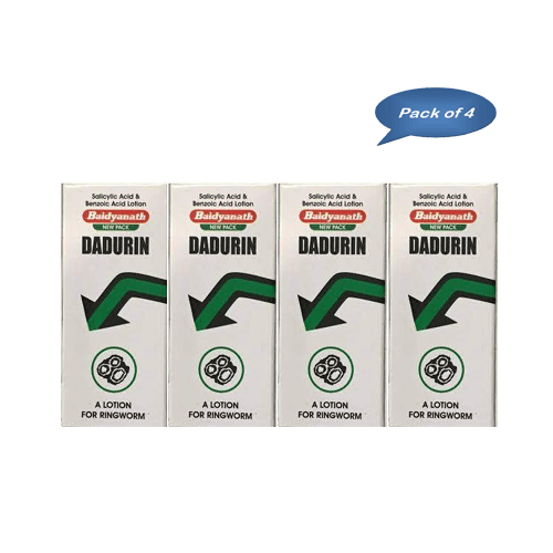 Baidyanath (Jhansi) Dadurin Lotion 10 Ml (Pack Of 4)