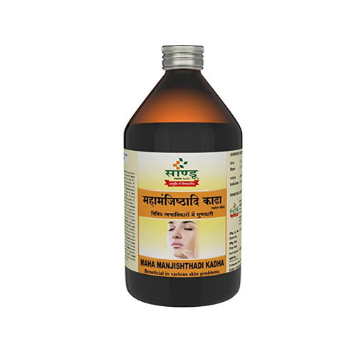 Sandu Pharmaceuticals Maha Manjishthadi Kadha 450 Ml