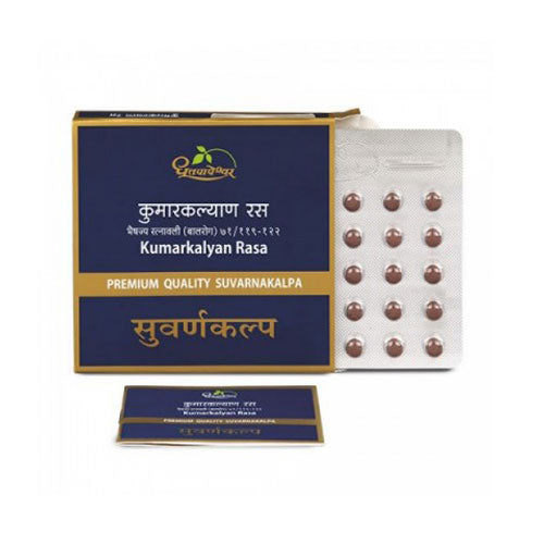 Dhootapapeshwar Kumarkalyan Rasa (Premium) 10 Tablets)