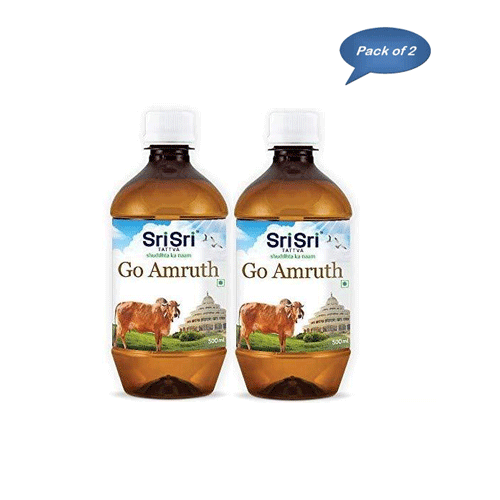 Sri Sri Tattva Go Amruth Arka 500 Ml (Pack Of 2)