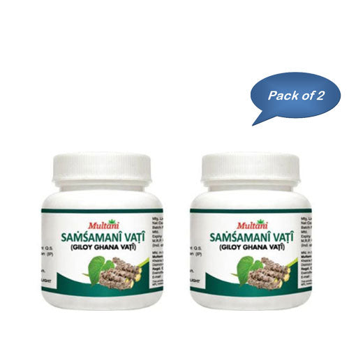 Multani Samsamani Vati 40 Tablets (Pack Of 2)