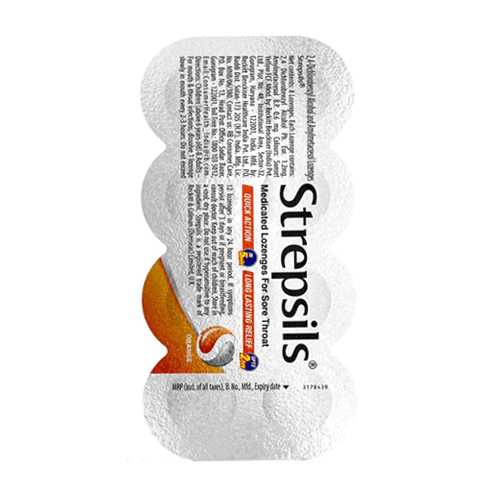 Reckitt Strepsils Lozenges (Ginger & Lemon) 13 X 8 Pcs