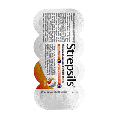 Reckitt Strepsils Lozenges (Ginger & Lemon) 13 X 8 Pcs