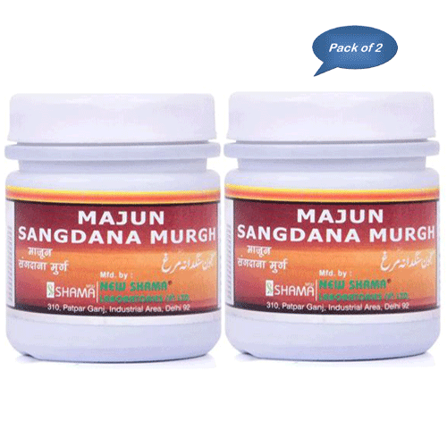New Shama Majun Sangdana Murgh 125 Gm (Pack Of 2)