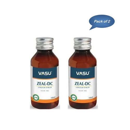 Vasu Zeal-Dc Cough Syrup (Sugar Free) 100 Ml (Pack Of 2)