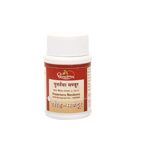 Dhootapapeshwar Punarnava Mandoora 60 Tablets