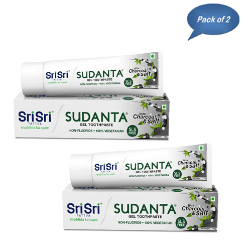 Sri Sri Tattva Sudanta Gel Toothpaste 100 Gm (Pack of 2)