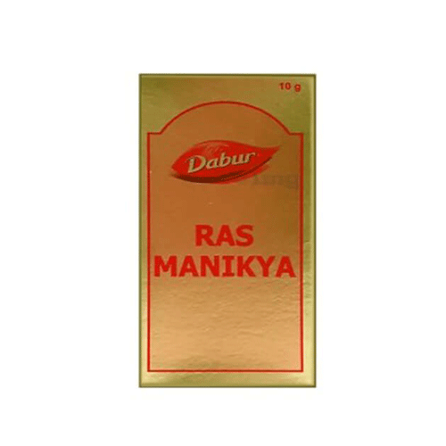 Dabur Ras Manikya Ras (Gold) 10 Gm