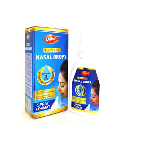Dabur Ayurvedic Nasal Drops 10 Ml (Pack Of 2)