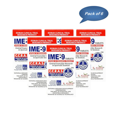 Kudos Ime-9 60 Tablets (Pack Of 6)