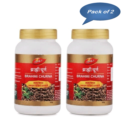 Dabur Brahmi Churna 100 Gm (Pack Of 2)