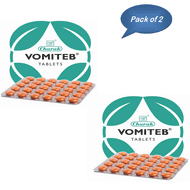 Charak Pharma Vomiteb 30 Tablets (Pack of 2)