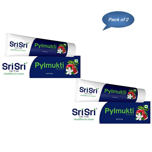 Sri Sri Tattva Pylmukti Ointment  30 Gm (Pack Of 2)