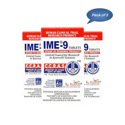 Kudos Ime-9 60 Tablets (Pack Of 3)