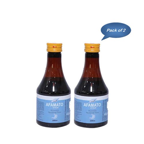 Alnavedic Afamato Syrup 200 Ml (Pack of 2)