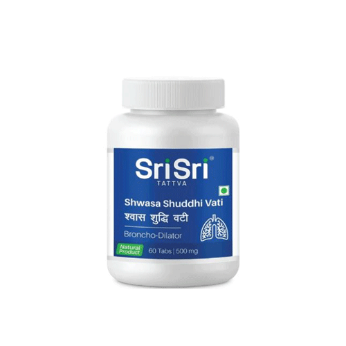 Sri Sri Tattva Shwasa Shuddhi Vati 60 Tablets