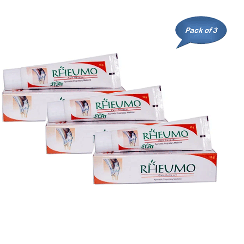 Shree Dhanwantri Herbals Rheumo Ointment 15 Gm (Pack Of 3)
