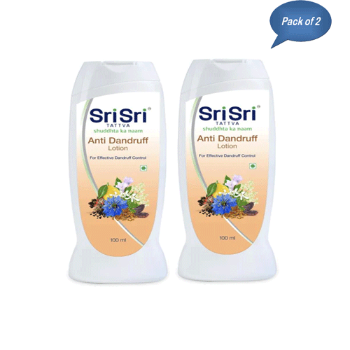 Sri Sri Tattva Anti Dandruff Lotion 100 Ml ( Pack of 2)