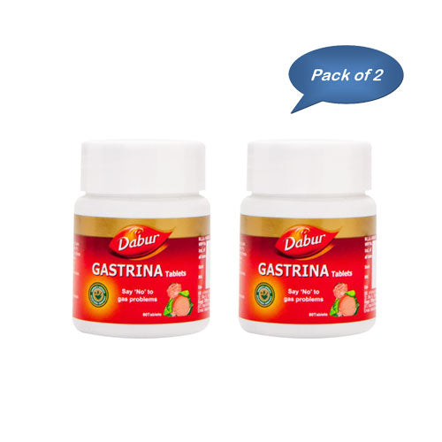 Dabur Gastrina 60 Tablets (Pack Of 2)