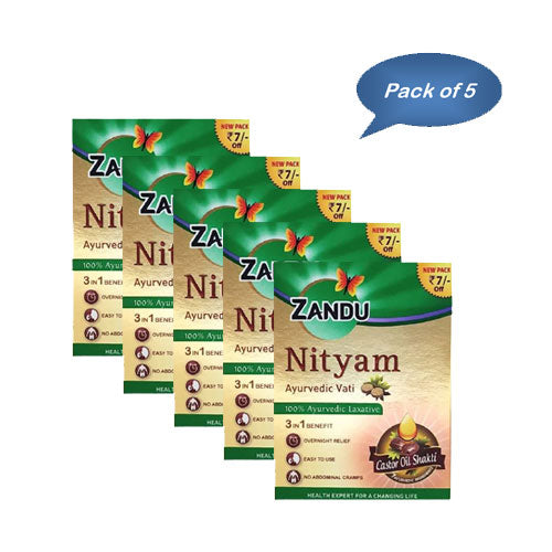 Zandu Nityam 10 Tablets (Pack Of 5)