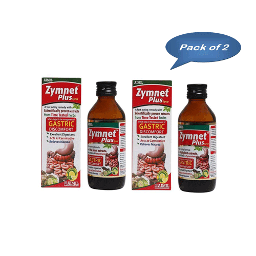 Aimil Zymnet Plus Syrup 100 Ml (Pack Of 2)