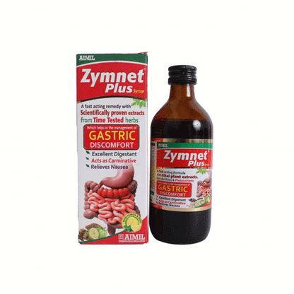 Aimil Zymnet Plus Syrup 200 Ml (Pack  of 3)