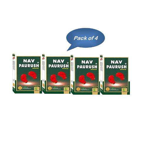 Ambic Nav Paurush 30 Capsules & Tablets (Pack Of 4)