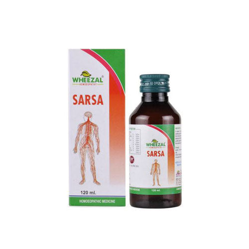 Wheezal Sarsa Syrup 120 Ml