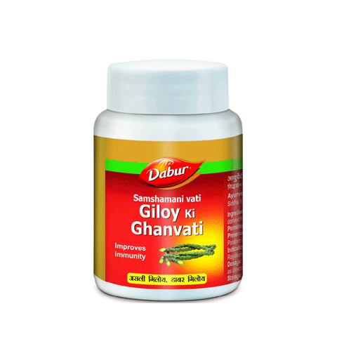 Dabur Giloy Ki Ghanvati 100 Tablets