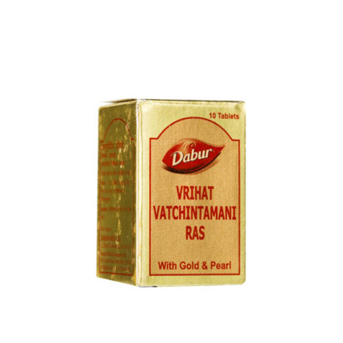 Dabur Vrihat Vatchintamani Ras Gold 10 Tablets