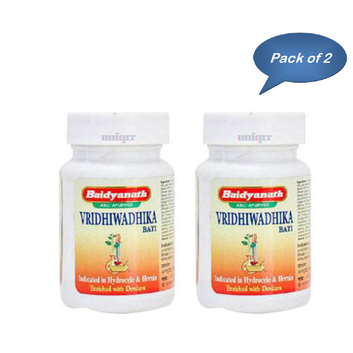 Baidyanath (Jhansi) Vridhiwadhika Bati 80 Tablets (Pack Of 2)